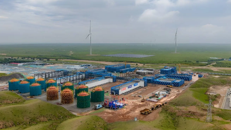 В Китае строится крупнейшая в мире водородная энергосистема замкнутого цикла