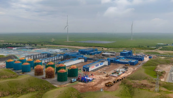 В Китае строится крупнейшая в мире водородная энергосистема замкнутого цикла