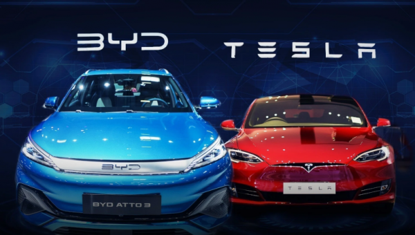 BYD стала крупнейшим в мире продавцом электромобилей, обогнав Tesla